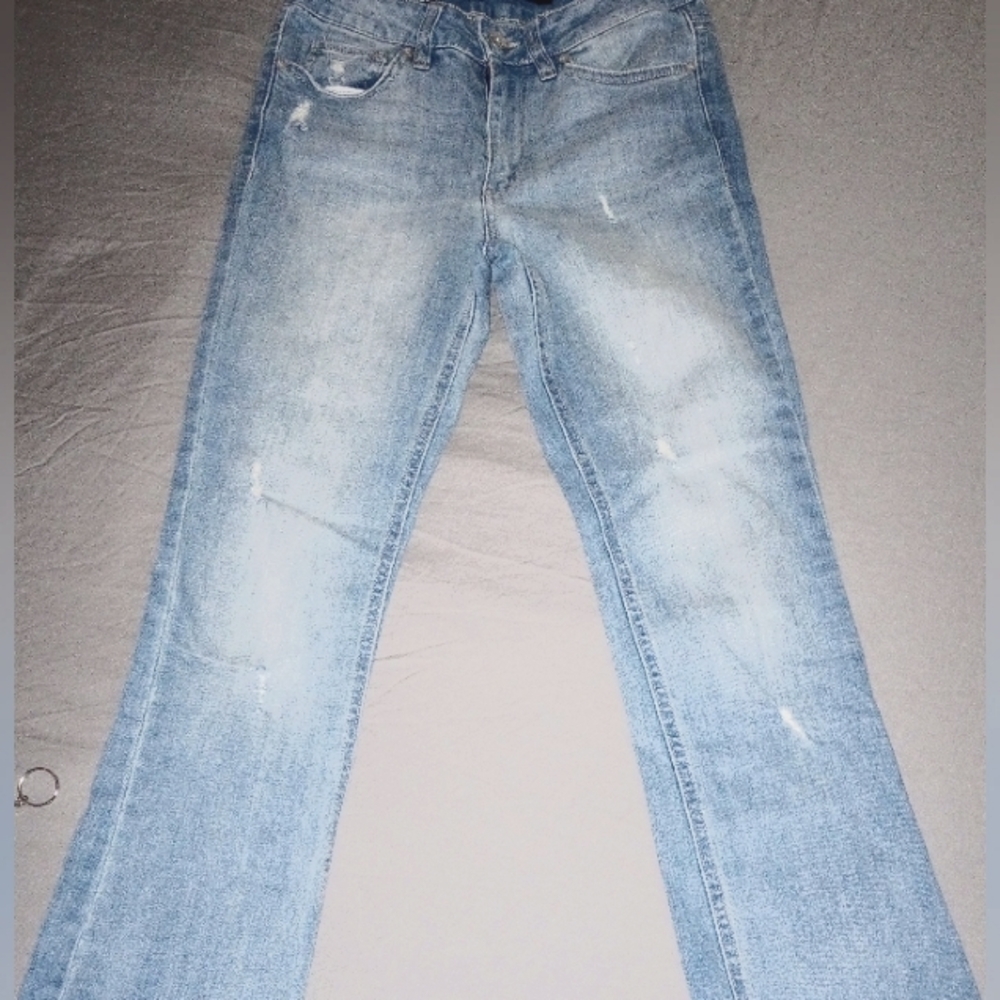 Dollhouse Kickboot Cropped denim jeans SIZE 5 NWOT